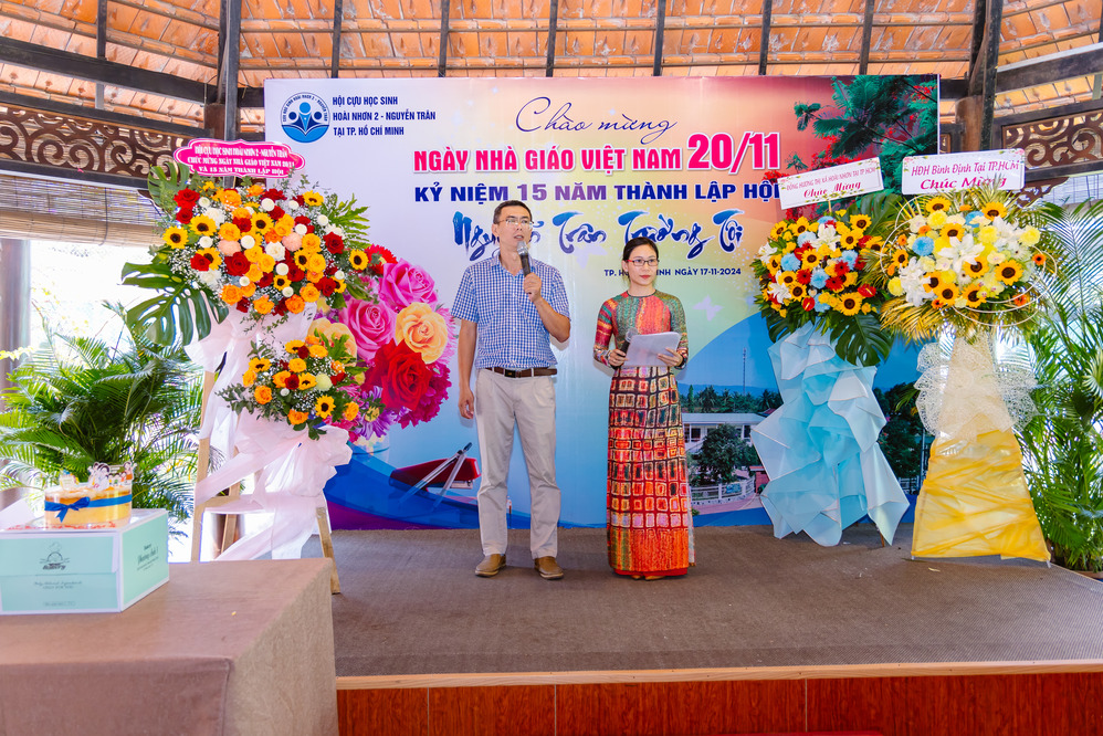 Họp mặt chào mừng ngày Nhà giáo Việt Nam 20-11 và kỷ niệm 15 năm thành lập hội 17-11-2024